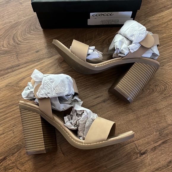 CCOCCI Shoes - CCOCCI Malvern Block Heeled Sandal (8.5) FINAL SALE